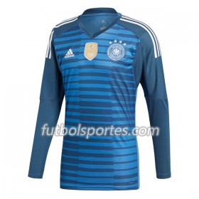 Camisetas Alemania Portero Primera Equipacion Mundial 2018 Manga Larga